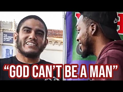 PRIDEFUL Muslim Says We Worship A Man, Gets INSTANTLY HUMBLED!