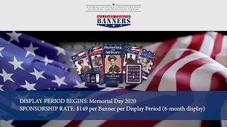 Military Tribute Banners