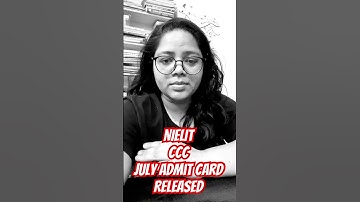 NIELIT CCC July admit card released #ccc #nielitccc #nielit #cccexam2023 #cccexams #viral