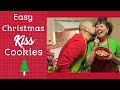 BAKING EASY CHRISTMAS KISS COOKIES with ROLLING WITH THE HALLS