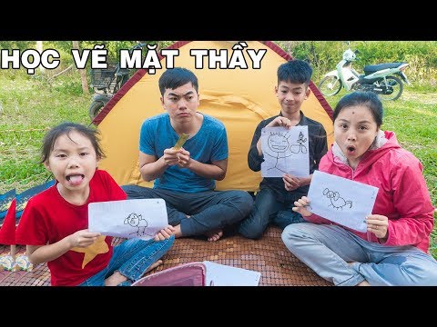 Video Lớp Học Vui Nhộn Tập 3 - Tiết Học Vẽ Tranh Dã Ngoại ❤... - YouTube