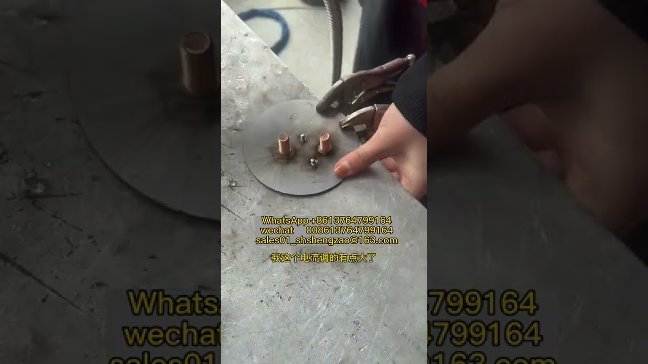 M8 copper  stud welding