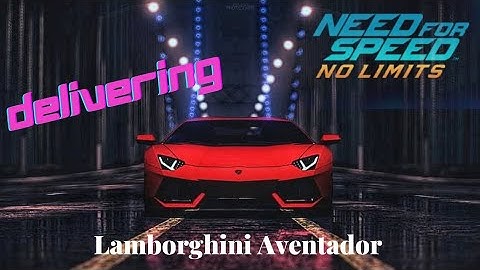 ROUGHLY Delivering LAMBORGHINI Aventador...🧡⚡#nfsnolimits  #nfs #carrace #Lamborghini