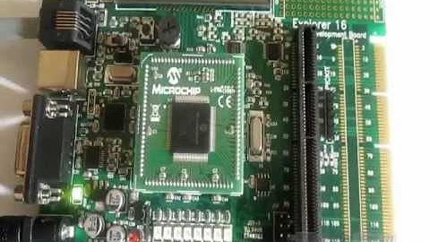 First Hands on Experience with Explorer 16 - dsPIC33FJ256GP710