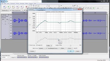 Basic Audio Editing Using Free Audacity Software - Part 9: EQ and Normalise