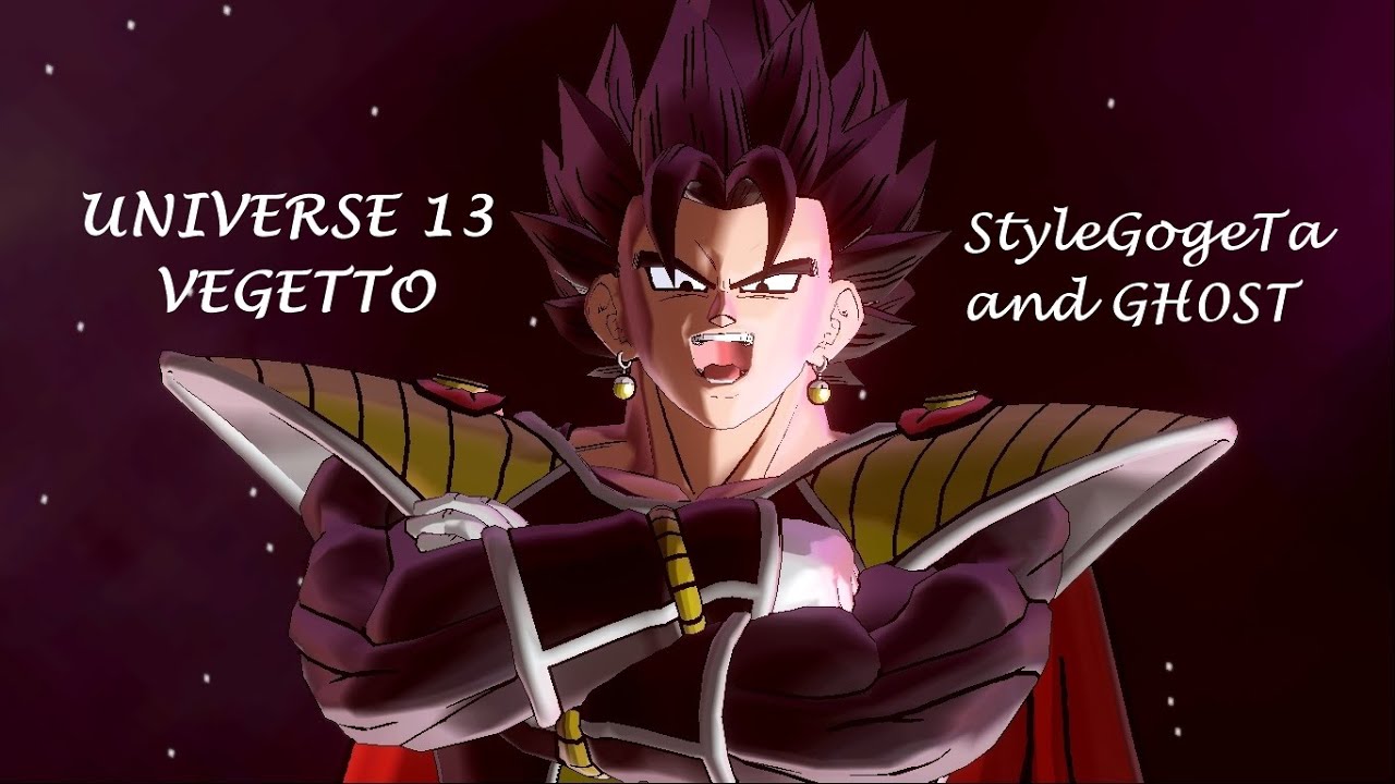 VEGETTO (BASE-SSJ1-SSJ2-SSJ3/MULTIVERSE/UNIVERSE 13) – Xenoverse Mods