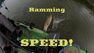 Jerk Karen Bass Rams My Kayak! Sorry to Canada! A Clickbait Title and Barely Fishing Joint! by Kay Plains Drifter 167 views 2 years ago 10 minutes, 21 seconds