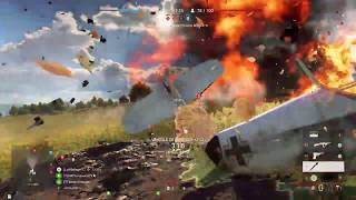 Killing an airplane with a Panzerfaust while landing (Battlefield 5)