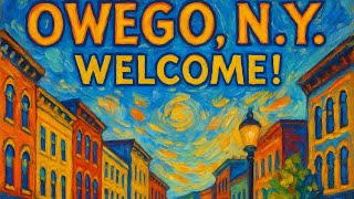 Welcome to Charming Quaint Village of OWEGO New York | travel Vlog walkthrough tour | NY