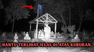 HOROR PESERTA UJI NYALI MELIHAT PEREMPUAN DI ATAS KUBURAN 
