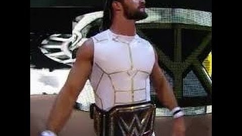 WWE2k16 How To Make Seth Rollins White Attire SSlam & NOC