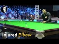 Ronnie Hurts His Elbow on the Shot | O&#39;Sullivan vs Andrew Pagett | 2023 English Open R1