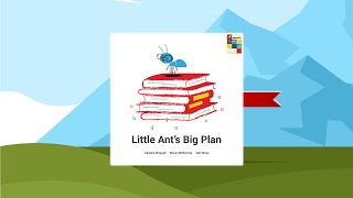 Little Ant's Big Plan, animated story for his love for reading saved the day | Books4TV