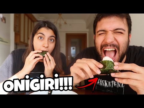 Kardeşim ile ONİGİRİ Yapıyoruz!! (Karantina VLOG)