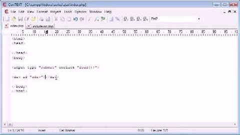 Beginner PHP Tutorial   172   Loading in file Contents to a DIV Part 1 flv