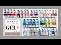 【全40色レビュー】遂に❣️ダイソーからジェルネイル新発売✨くすみカラー多数💅肌馴染みの良いヌーディーカラーも💕オフィスネイルに◎
