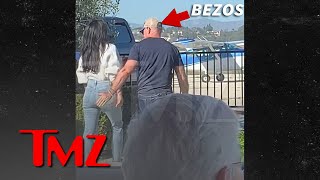 Jeff Bezos Slaps Gf Lauren Sanchezs At Lunch Tmz