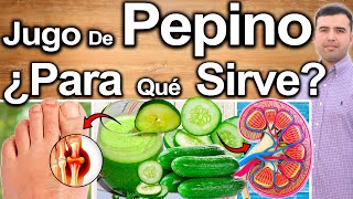 JUGO DE PEPINO EN AYUNAS CURA TODO! - ¿Para Qué Sirve? - Beneficios Del Pepino Para Salud Y Belleza screenshot 1