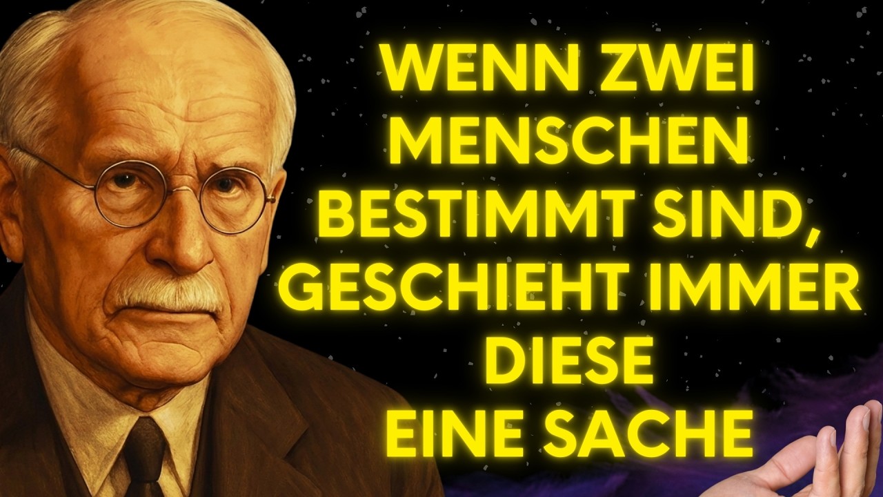 Wenn zwei Menschen füreinander bestimmt sind, passiert immer diese eine Sache | Carl Jung