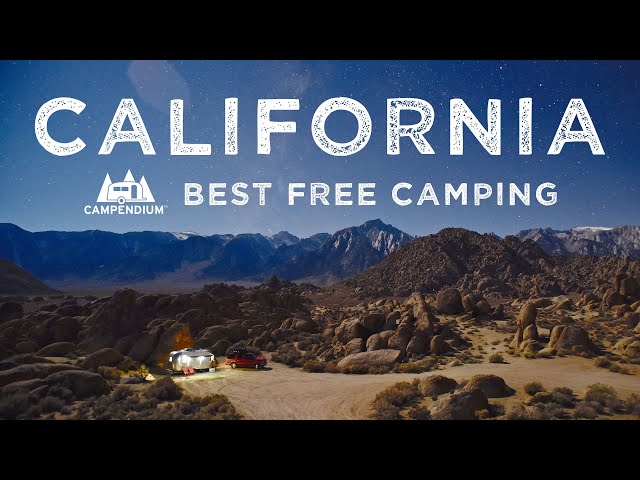 Camp For Free In California