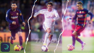 Messi × Rolando × Neyma ⚽  [ free preset ] link in Description 🔗 || TRIGGY screenshot 5