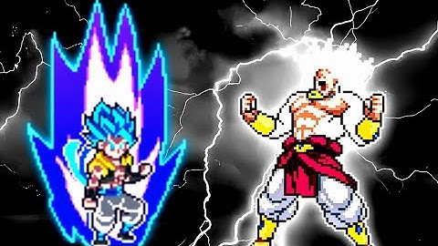 Gogeta TP V4 OP (all form) VS Limit Break Broly SSJ4 V6 OP in Jump Force Mugen