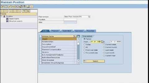 Learn SAP FREE - SAP HR/HCM - OM : Position creation  (http://learnsapfree.blogspot.in/)