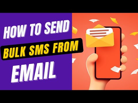 [New Method] How To Send Bulk SMS From Email 2022