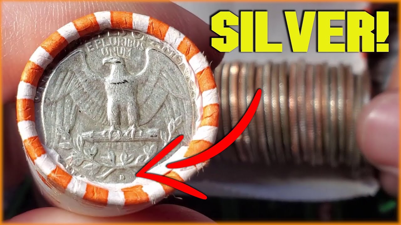 2500 QUARTER HUNT!!! COIN ROLL HUNTING QUARTERS!!! (MULTIPLE SILVERS