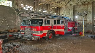 Exploring An Abandoned Government Storage Facility- Military Vehicles, Fire Truck & Sunken Yacht