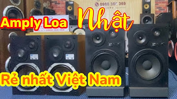 Bộ nghe nhạc & hát Japan chỉ có 6,5 triệu đồng | Kiên Trung Audio | 0968.366.369