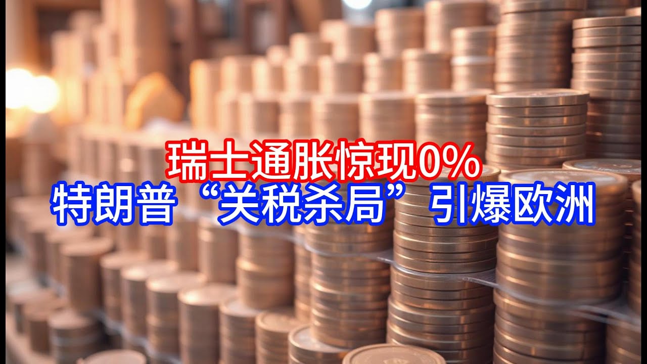 【Boss说欧洲】瑞士通胀惊现0%！特朗普“关税杀局”引爆欧洲