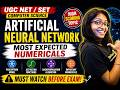 🧠 Artificial Neural Network Most Expected Numericals | Must Watch Before UGC NET / SET CS Exam 🔥