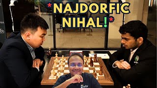 Nihal Sarin is in an aggressive mood in Sharjah | Sjugirov vs Nihal | Alef Chess Stars 2023