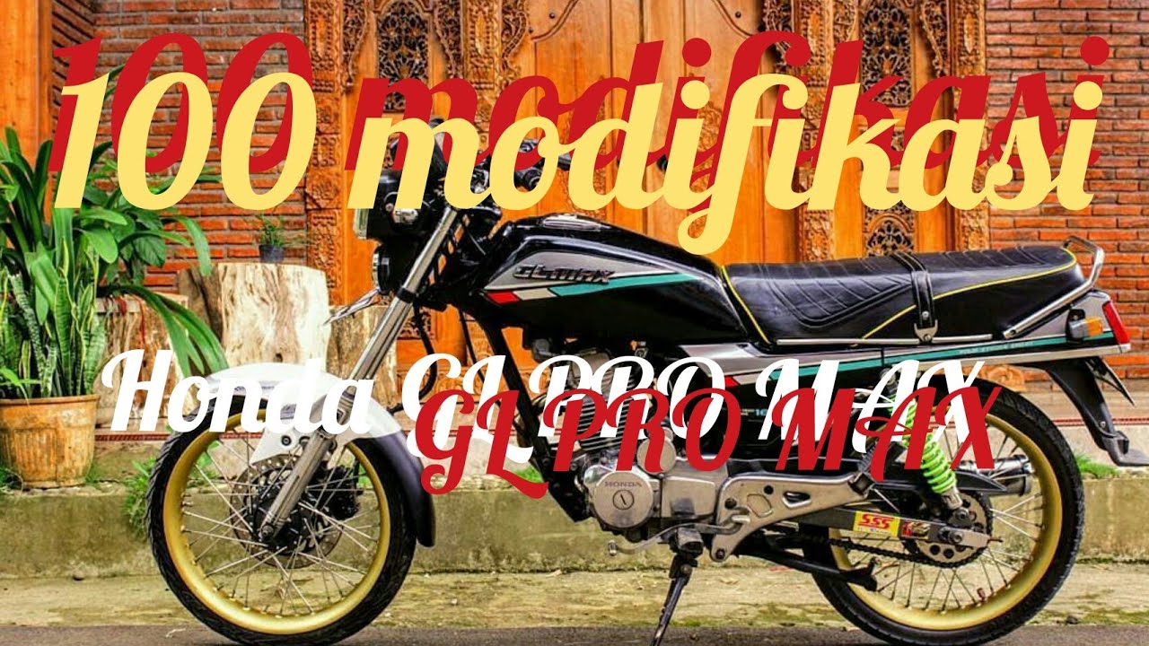 Cah Gagah Video Modifikasi Motor Honda Gl Max Ceper Keren Terbaru By Cah Gagah