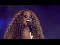 H.E.R. performs the National Anthem at the #Paris2024 Closing Ceremony | LA28 Handover