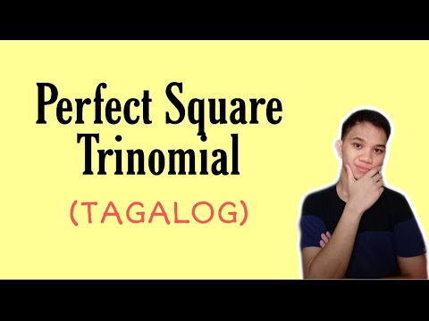 Video: Paano Mag-square Sa Isang Trinomial