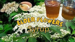 ทำไซรัป เอลเดอร์ฟลาวเวอร์ โฮมเมด | Elderflower syrup homemade | ช่วงงดบำรุงผม KKD วิถีไทยในต่างแดน