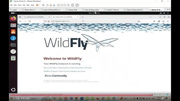 docker service jboss wildfly web access