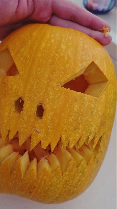 Фонарь Джек из тыквы. Happy Halloween. - YouTube