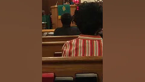 Pastor Antoinette Barber Preaching at  Community C...