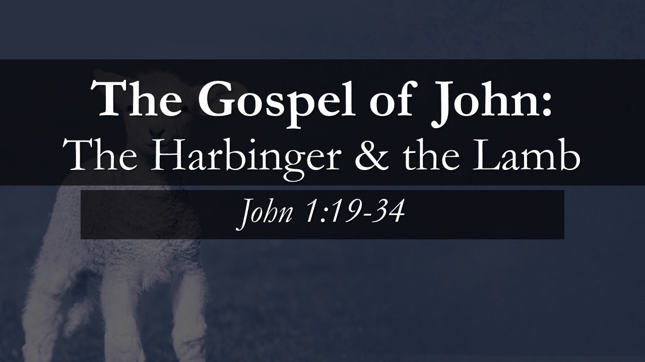 The Harbinger & the Lamb (John 1:19-34)