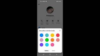 Cara Mengubah Tema Obrolan di Messenger Lite screenshot 3