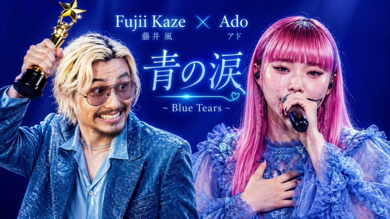 🌙💙 藤井 風 × Ado — 「青い約束」✨💧 | Blue Promise — 深夜に響く