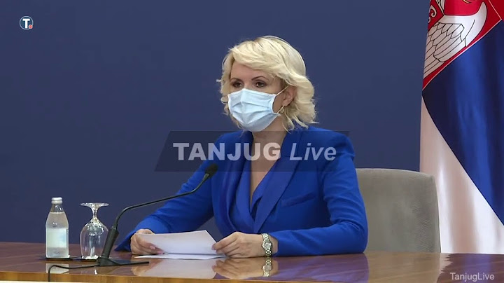 Uživo - Presek stanja u vezi sa korona virusom u Srbiji