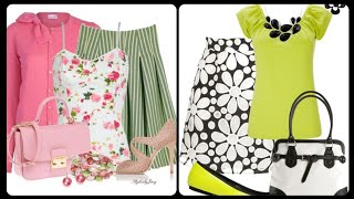 top beautiful stylish skirt and shirt designs