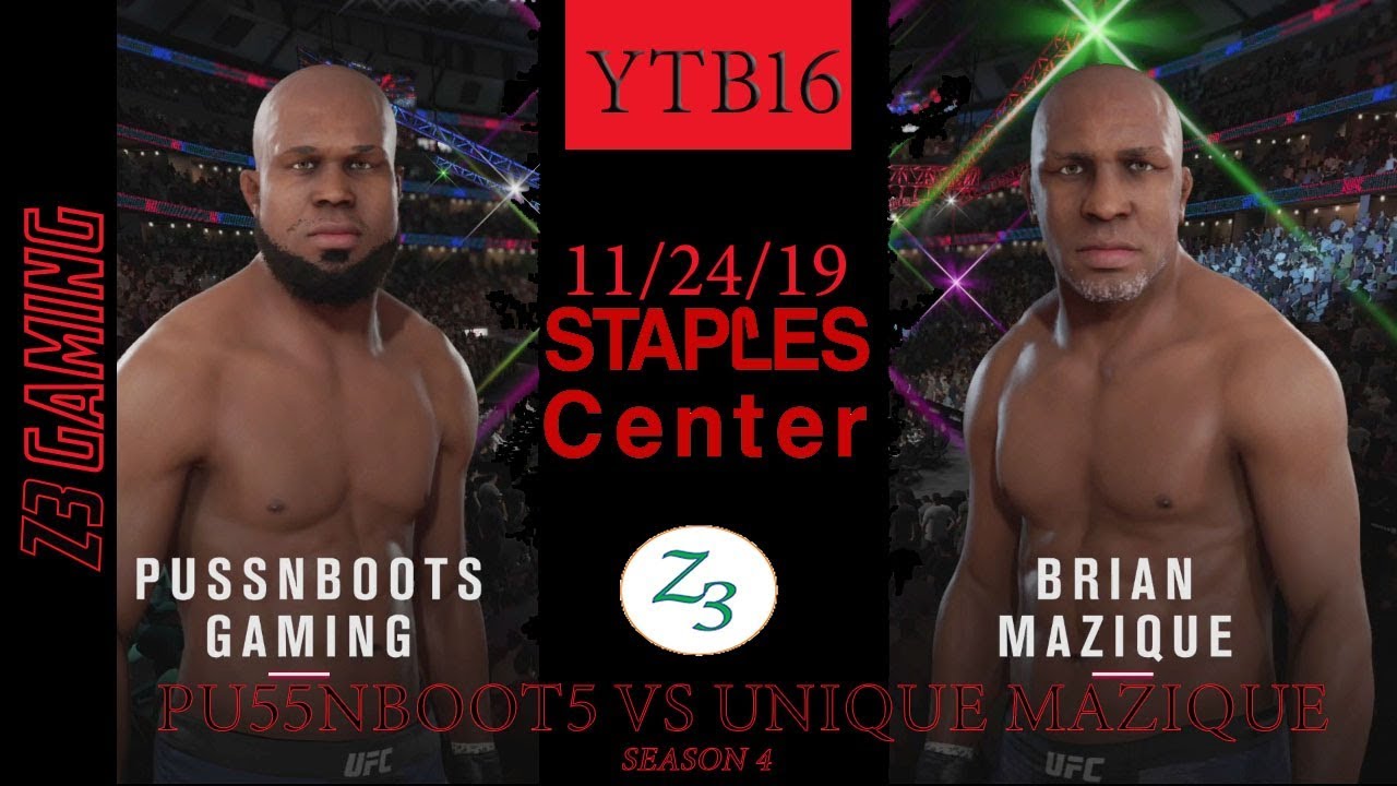 YTB 16:PU55NB00T5Gaming vs Unique Mazique| YouTube Brawlers S4 |4 Fight Event