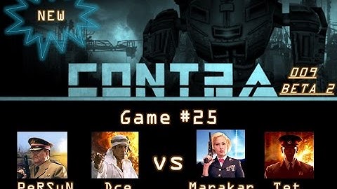 C&C Generals ZH Contra 009 Beta 2 Random match #25