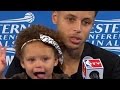 Riley Curry steals the press conference