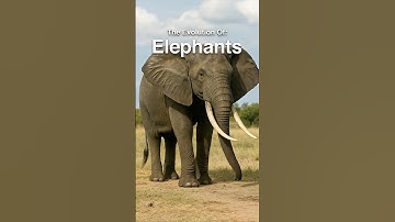 The Entire Evolution Of Elephants 🐘